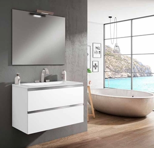 Mueble de Baño Suspendido Dénia Round